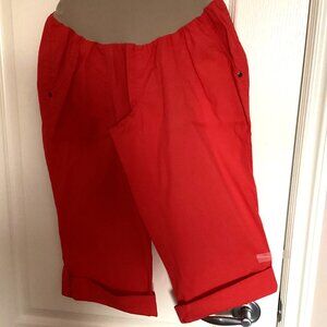 Motherhood Maternity Women's Cropped Capri Pants Pockets Pull-on